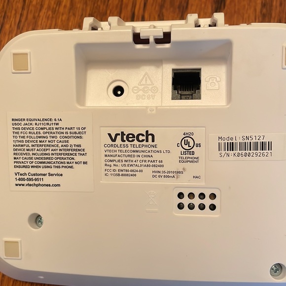 Vtech cordless senior phone set - Picture 3 of 5